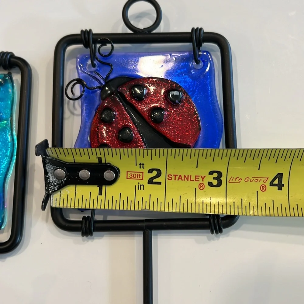 Glass & Metal Decorative Hooks